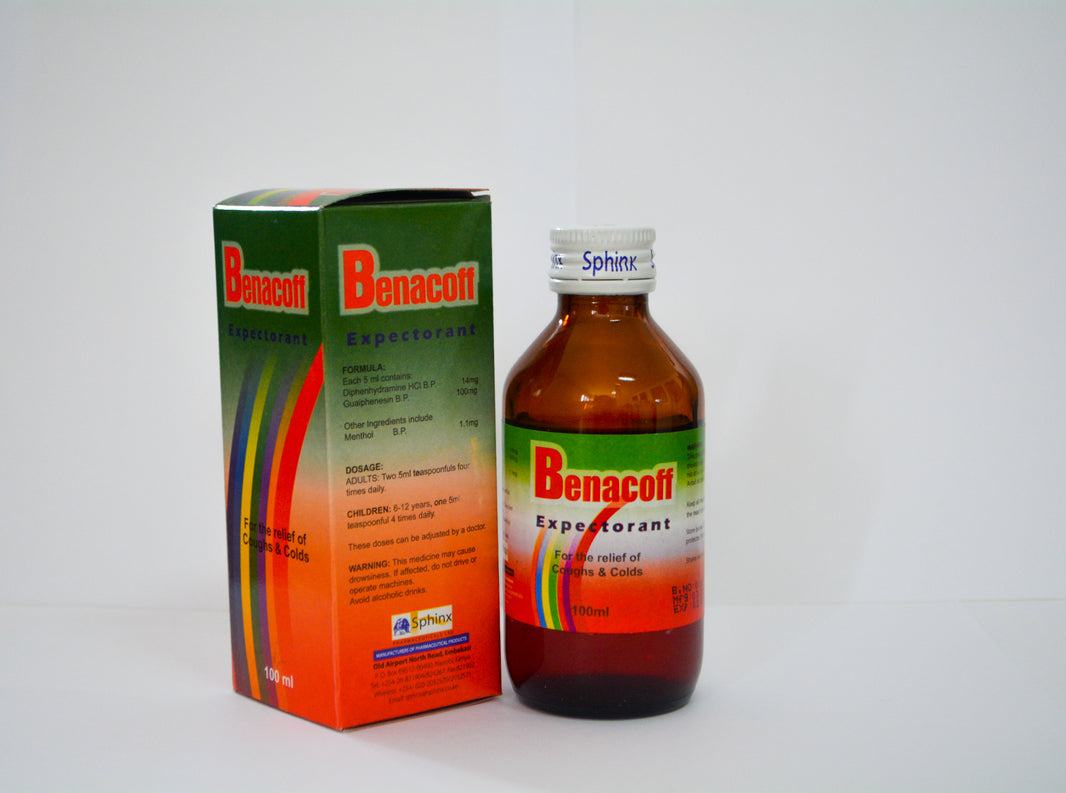 Benacoff-Exp Syrup 100Ml