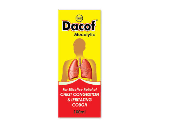 Dacof-Mucolytic 2/4/100/1Mg/5Ml Syrup 100Ml