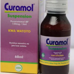 Curamol 120Mg/5Ml Suspension 60Ml