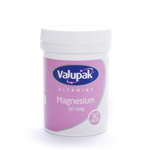 Valupak Magnesium 187.7Mg Tablets 30s