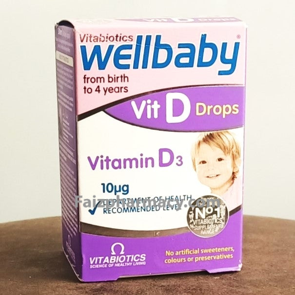 Wellbaby Vitamin D Drops 30Ml