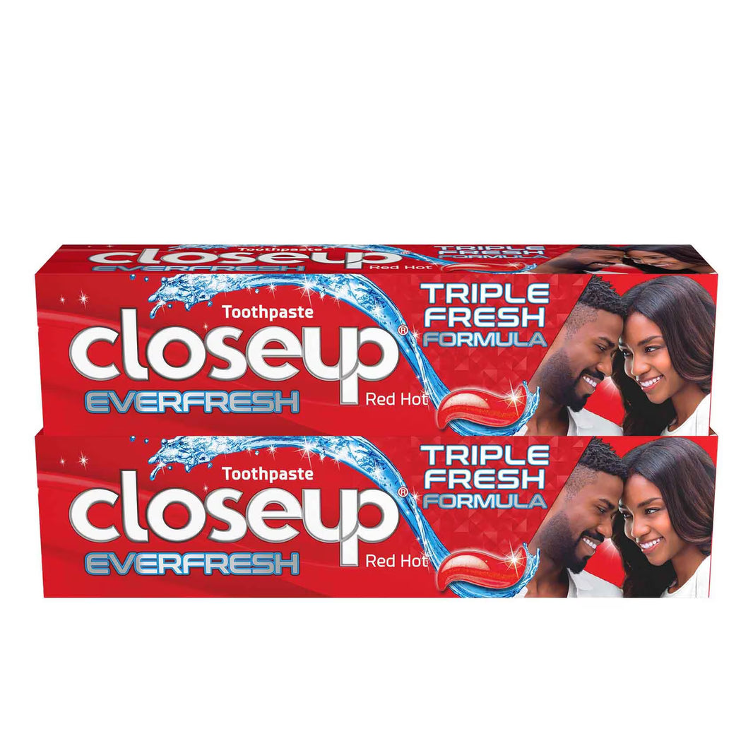 Close Up Red Hot Twin Pack 125G