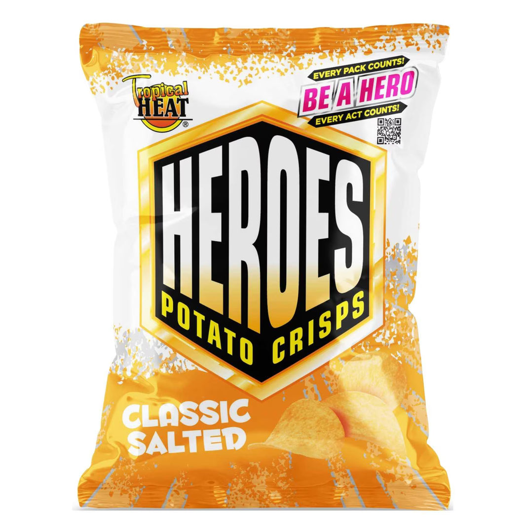Tropical Heat Heroes Classic Salted 40G