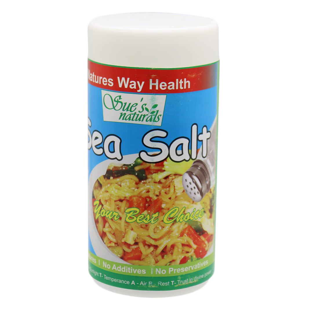Sues Natural Sea Salt 250gm