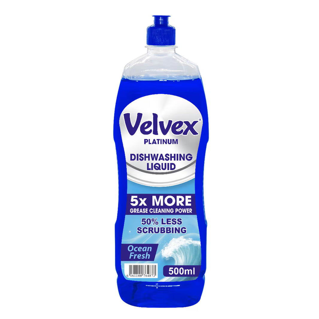Velvex Platinum Dishwashing Liquid Original 500Ml