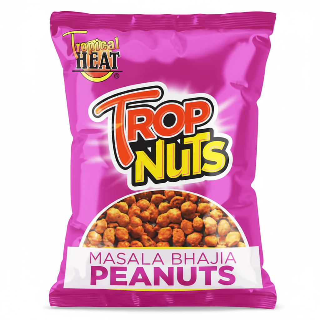 Tropical Heat Tropnuts Masala Bhajia Peanuts 50Gm