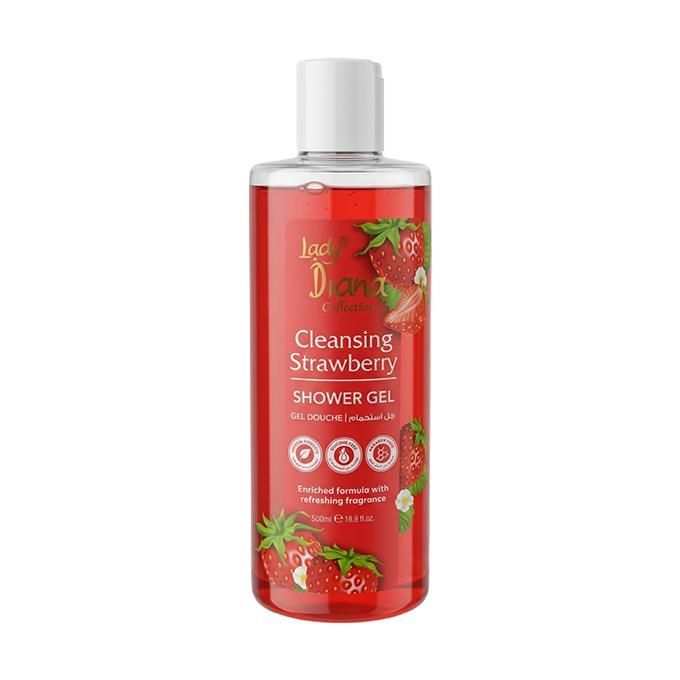 Lady Diana Shower Gel Strawberry 500Ml