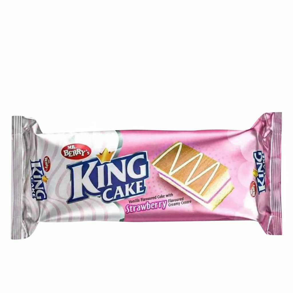 Msl King Cake Strawberry 12Gm