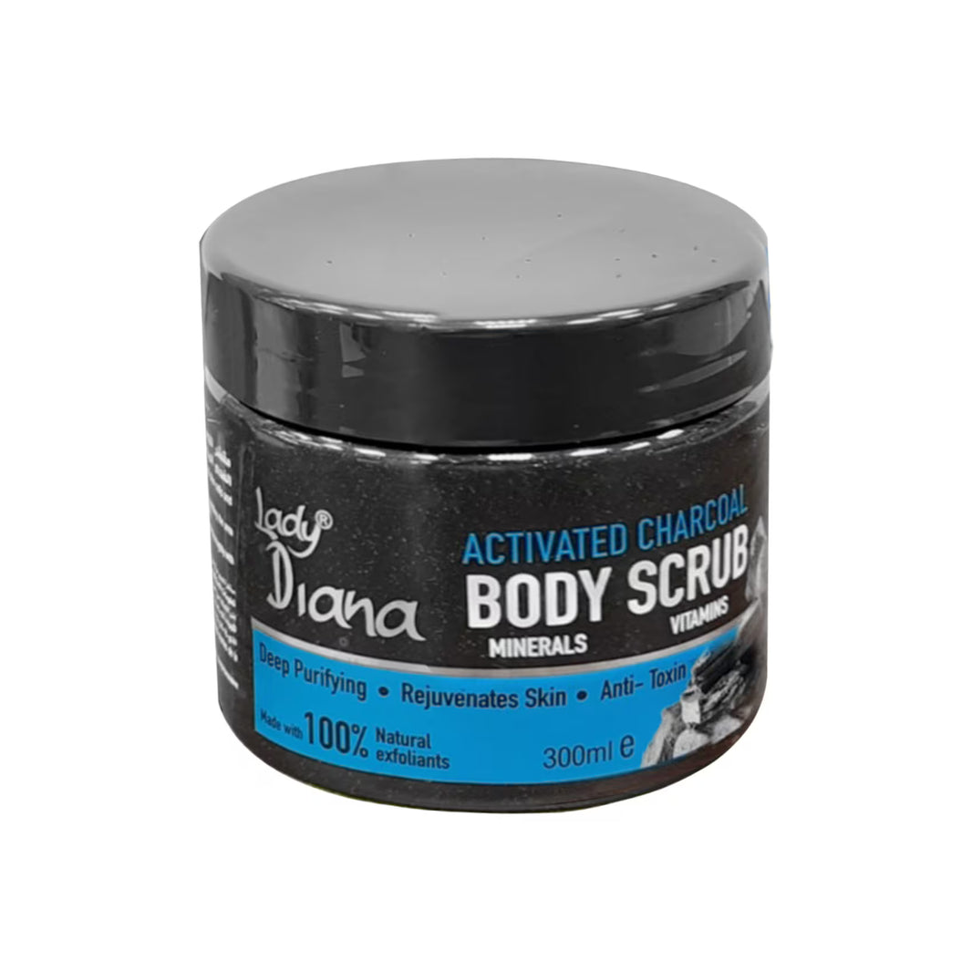 Lady Diana Scrub Charcoal 300Ml