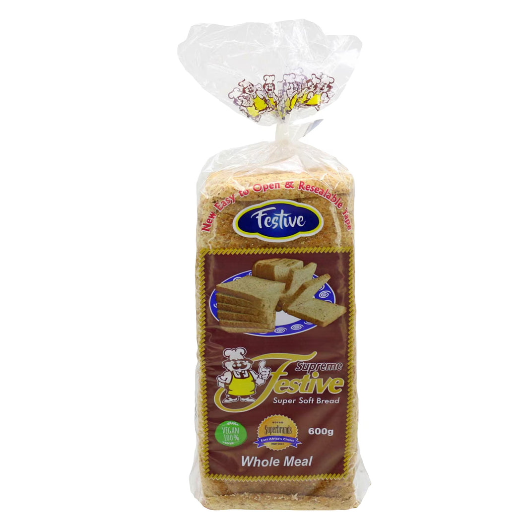 Festive Super Soft Brown Bread 600G