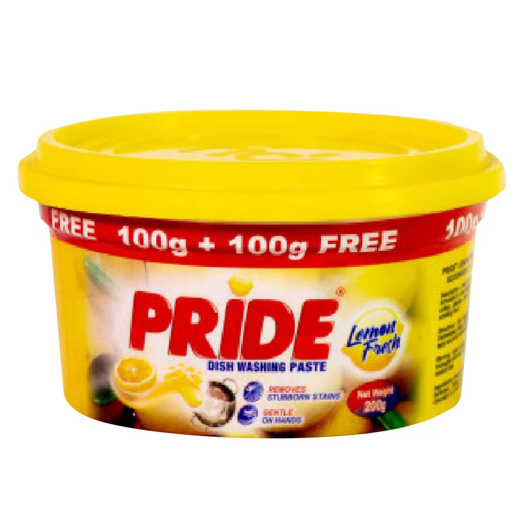 Pride Dishwashing Paste Lemon Fresh 400G