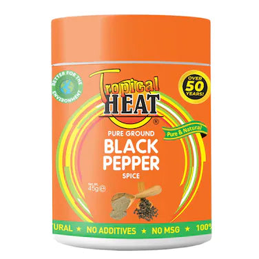 Tropical Heat Black Pepper Ground 45G
