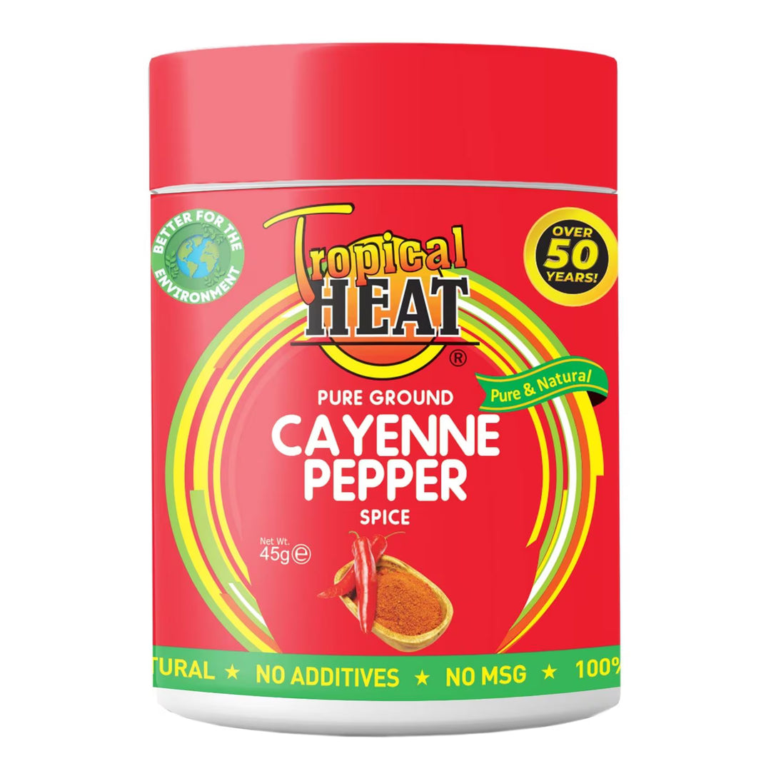 Tropical Heat Cayenne Pepper 45Gm Jar