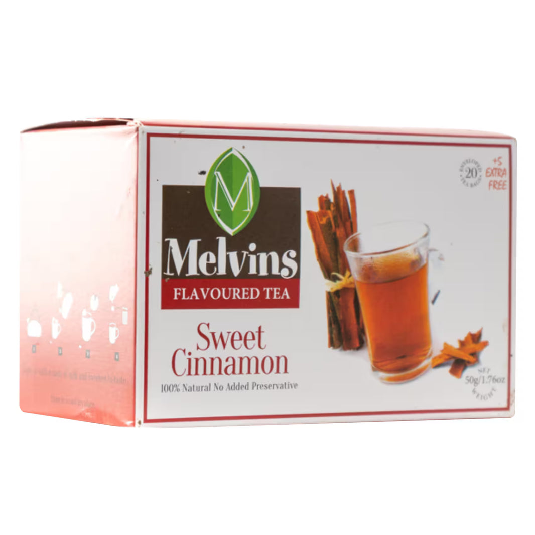 Melvins Cinnamon Tea 25 Envp Teabags
