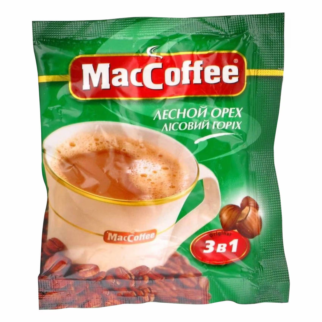 Maccoffee Hazelnut  3 In 1 18G