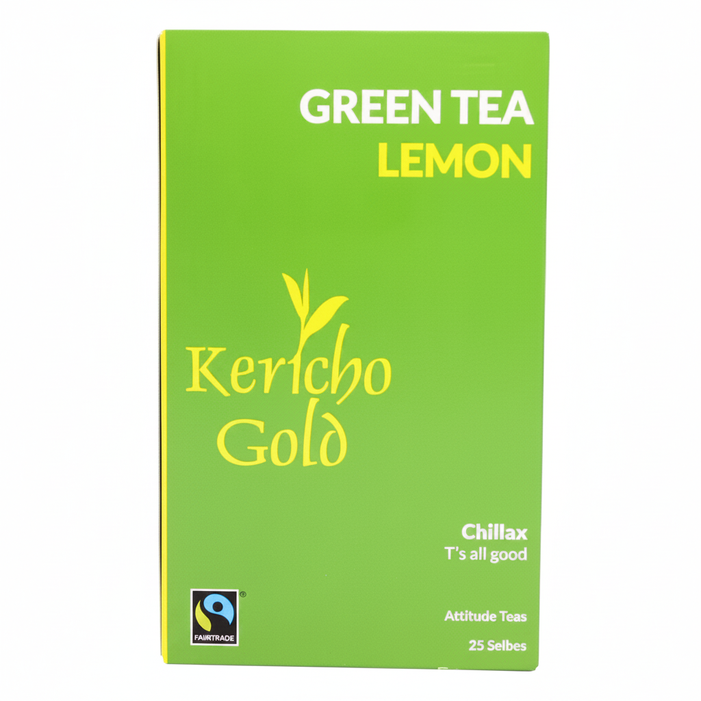 Kericho Gold Green Tea Lemon 20Envelop tea bags