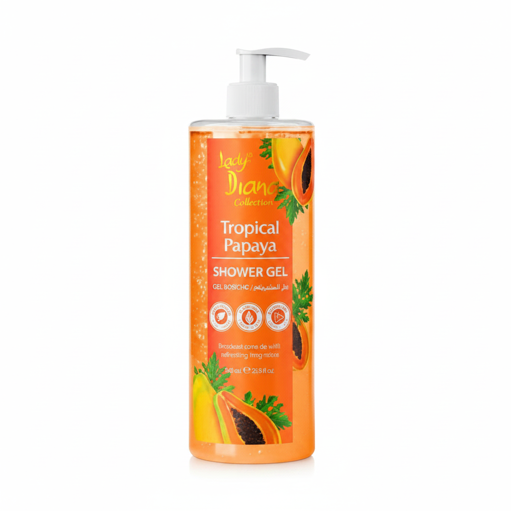 Lady Diana Shower Gel Tropical Papaya 1000ml