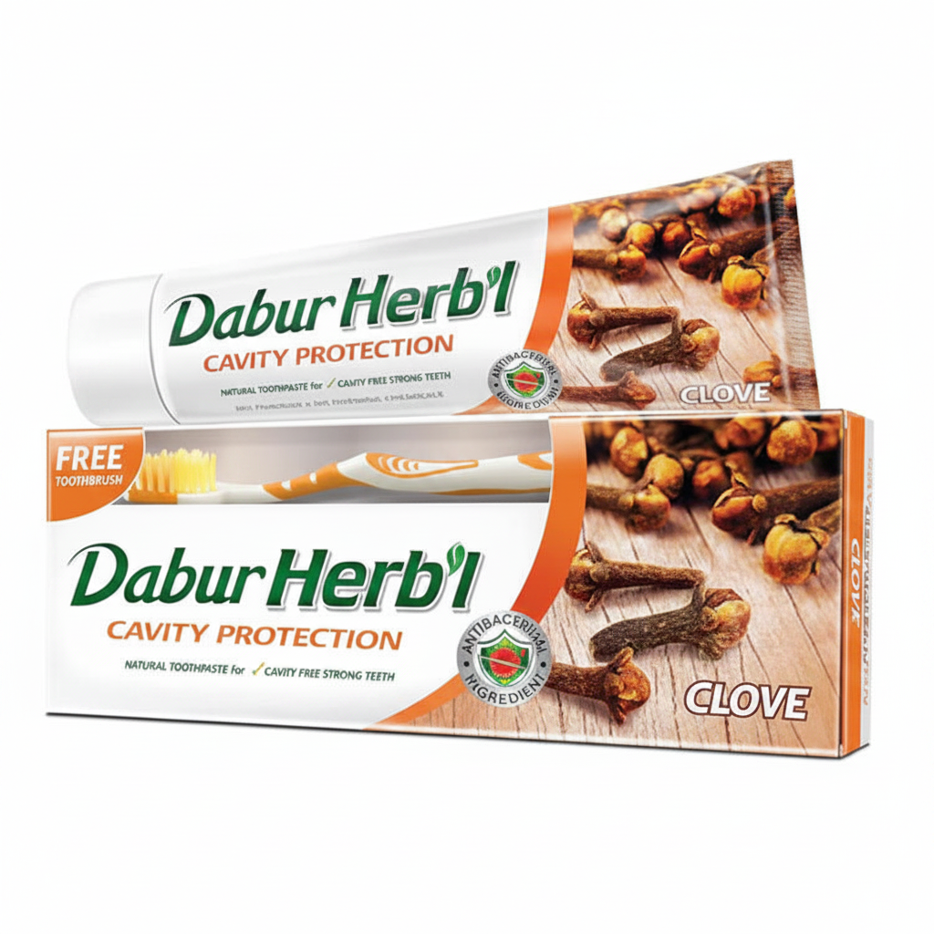 Dabur Herbal Clove Protection 140Gm