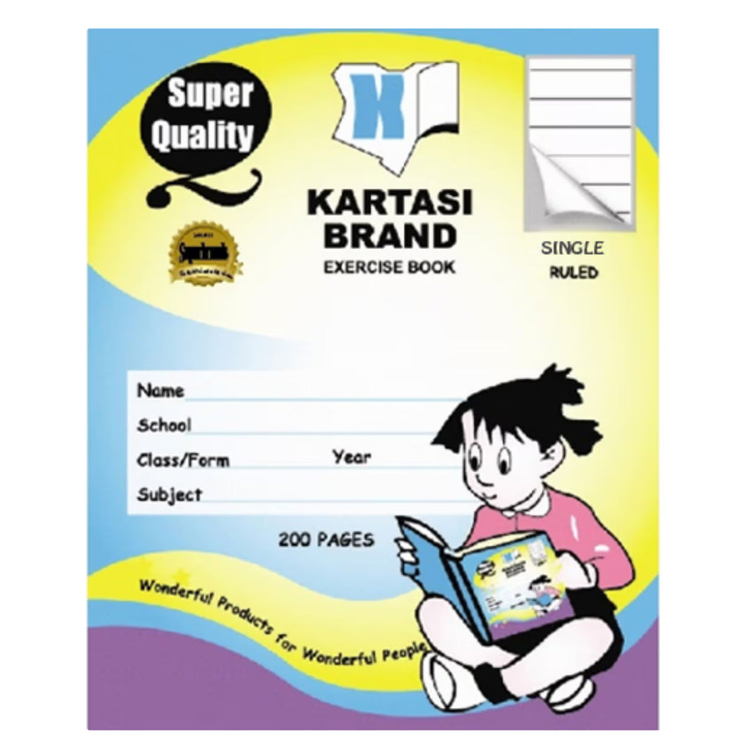 Kartasi Exer Book A5 200Pgs Lines