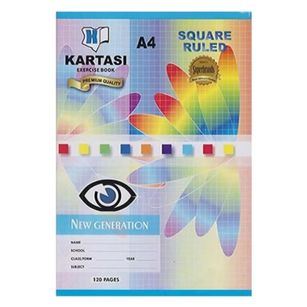 Kartasi Exer Book A4 120Pg Squared