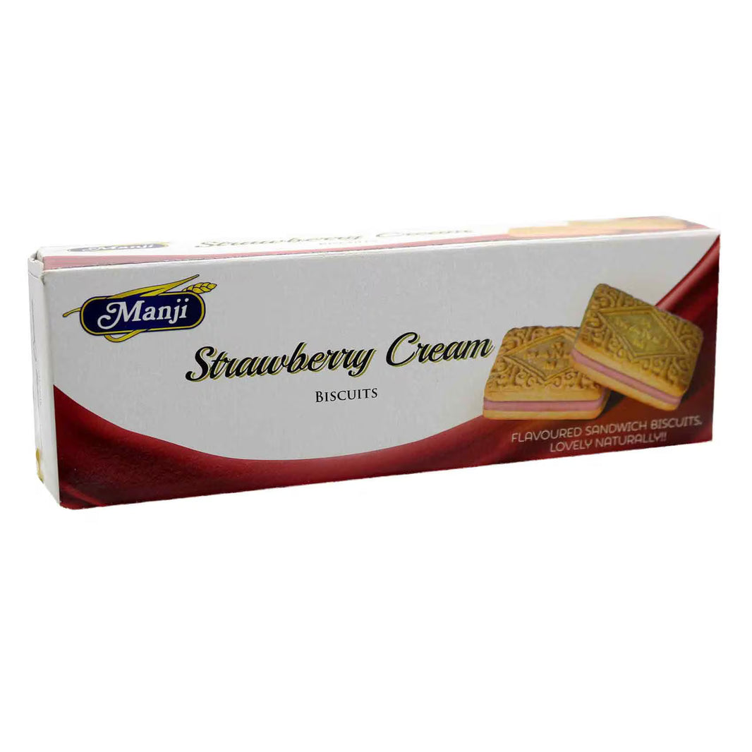 Manji Strawberry Creams 160Gm