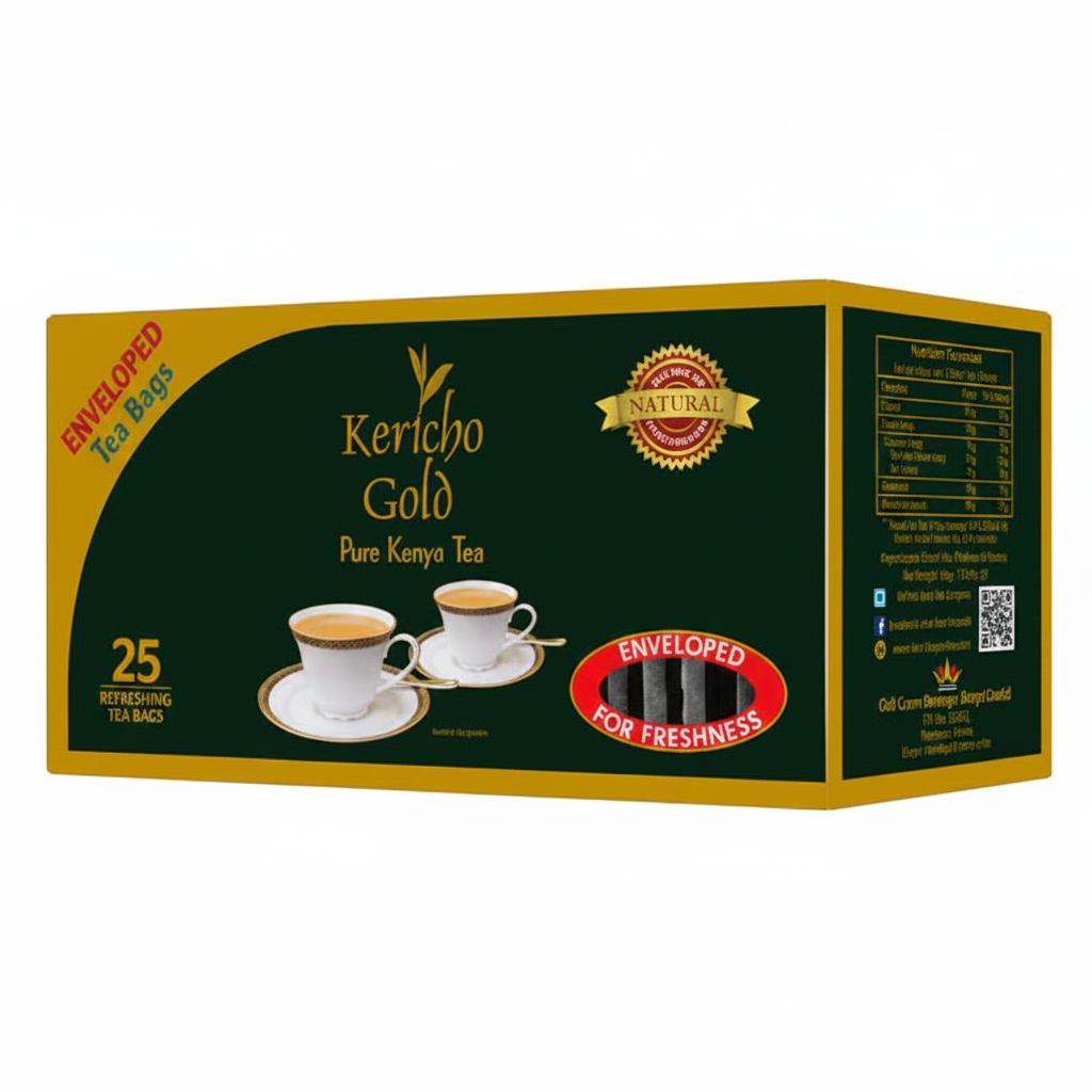 Kericho Gold Envelop tea bags 25'S