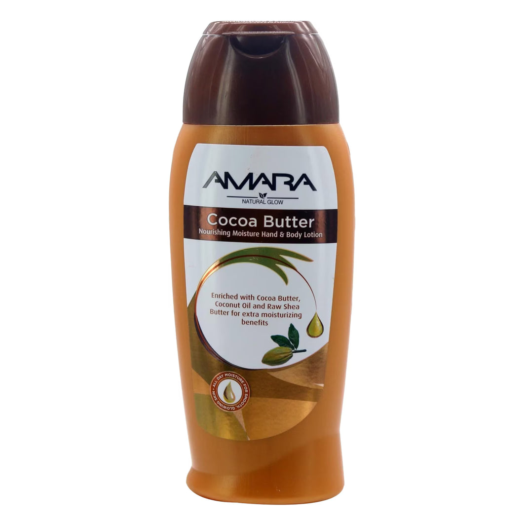 Amara Natural Glow Cocoa Butter 400Ml