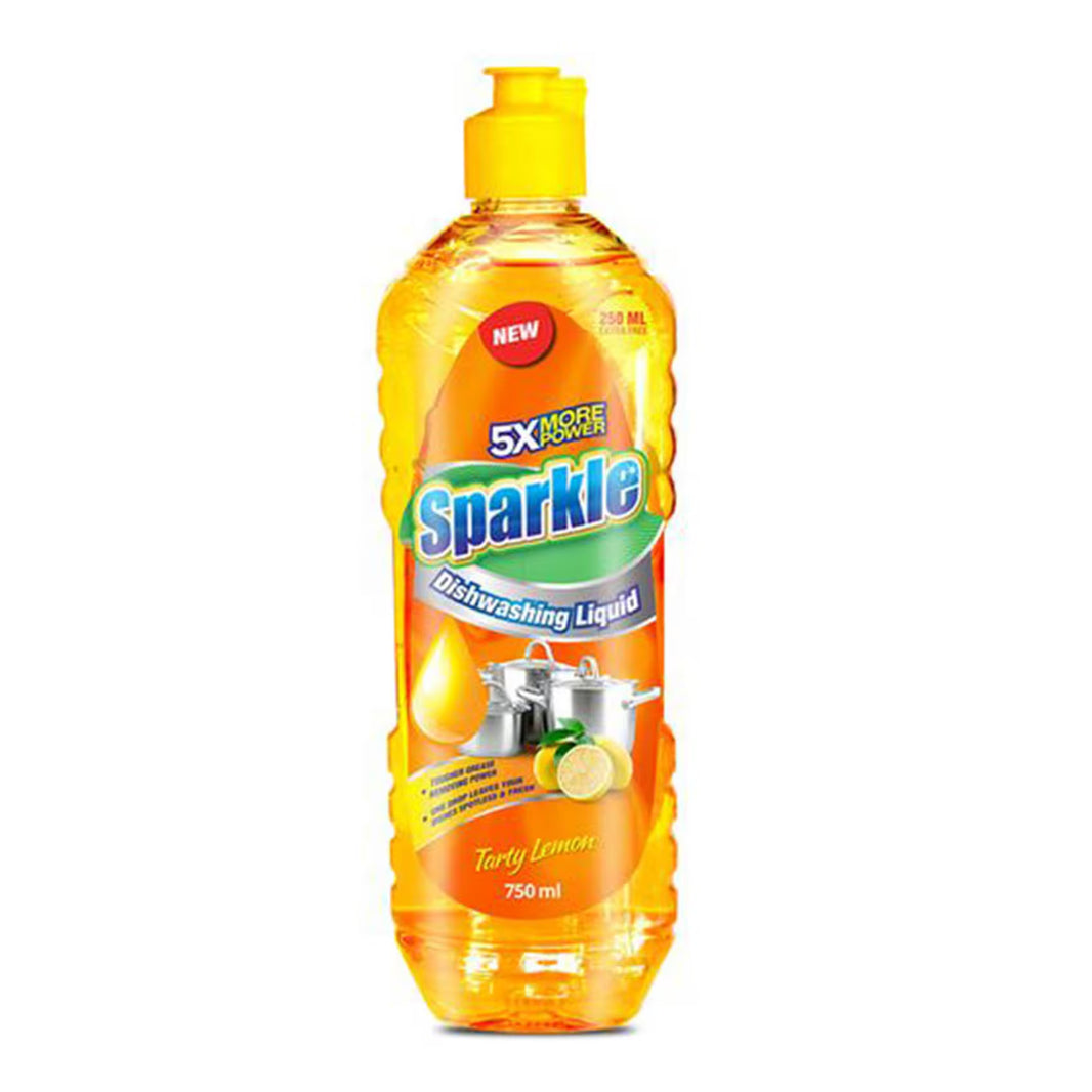 Sparkle Dishwashing Liquid Tarty Lemon 750Ml