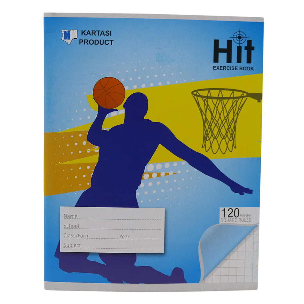Hit  Exer Book A5 120 Pages Squared