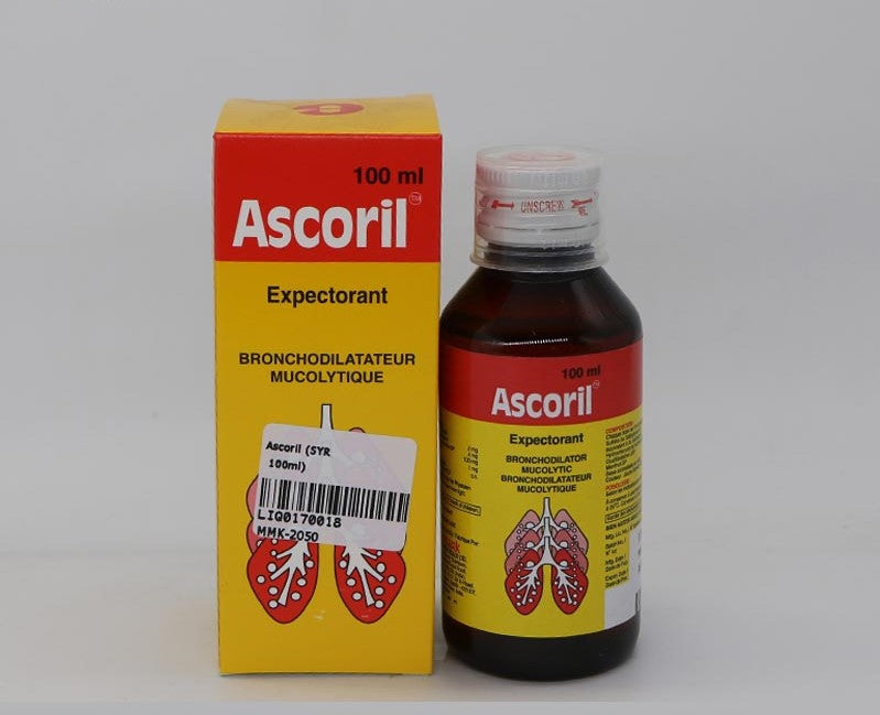 Ascoril Syrup 100Ml