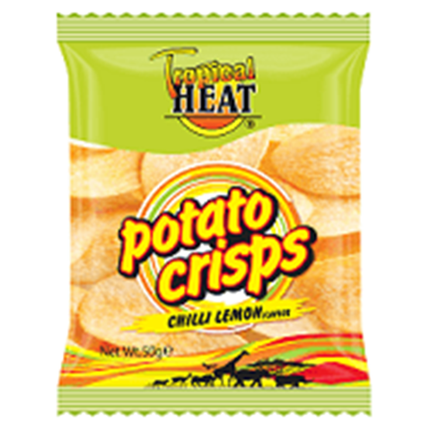 Tropical Heat Potato Crisps -Tomato 100G