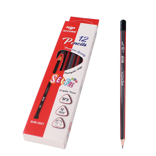 Accord Hb Pencil Black Pk