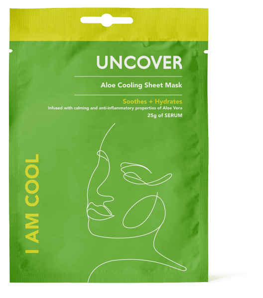 Uncover Soothing Aloe Vera Sheet Mask 25G