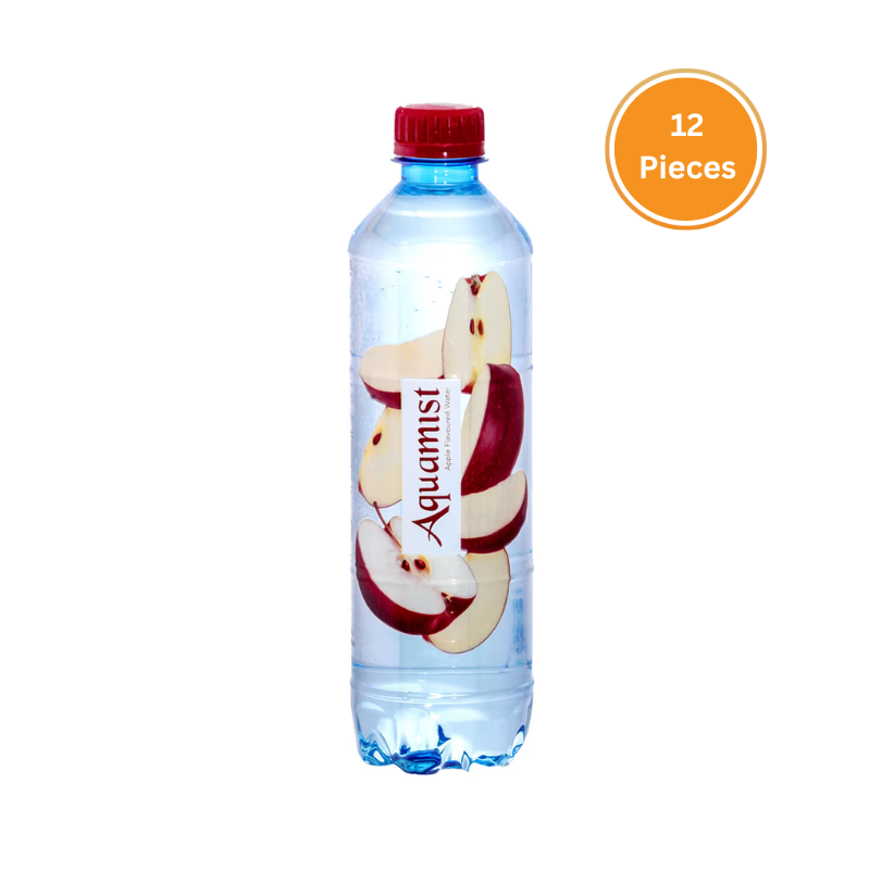 Aquamist Apple Flavoured Water 500Ml Box 12 Pieces