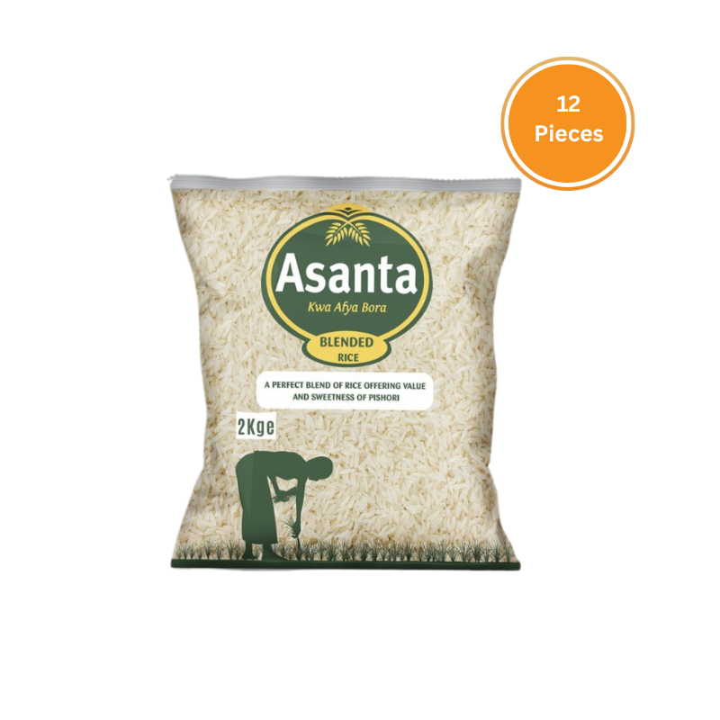 Asanta Blended Rice 2Kg Bale 12 Pcs