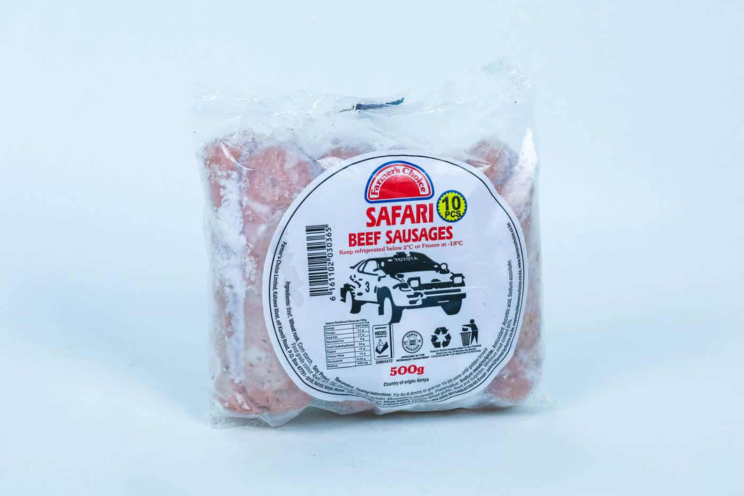 Beef Sausages Safari Kadogo 250G