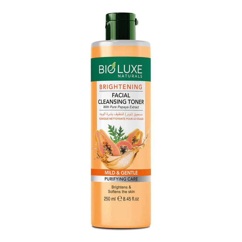 Bioluxe Brightening With Pure Papaya Extract Facial Cleansing Toner 200Ml