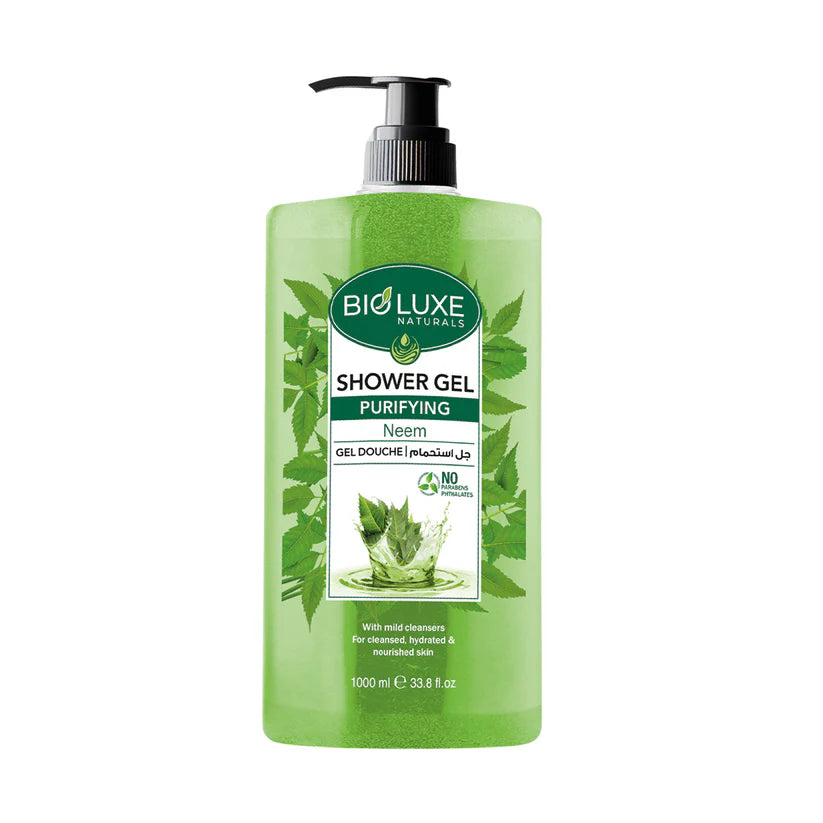 Bioluxe Purifying Neem Shower Gel 1000Ml