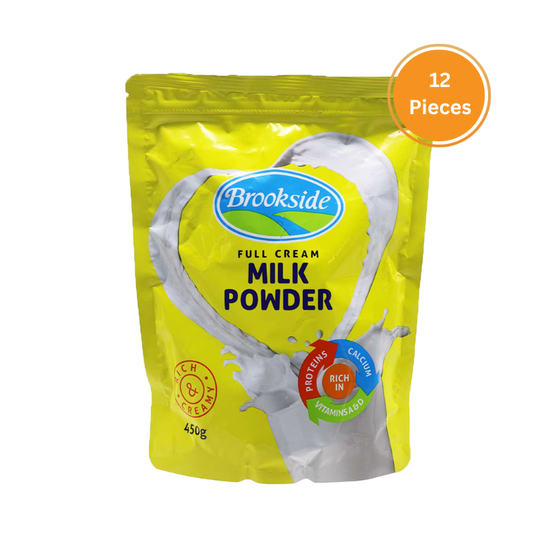 Brookside Milk Powder 450Gm Sachet Box 12 Pieces