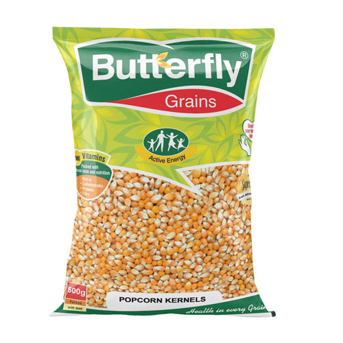 Butterfly Popcorn Kernells 500Gm Bale 40Pcs