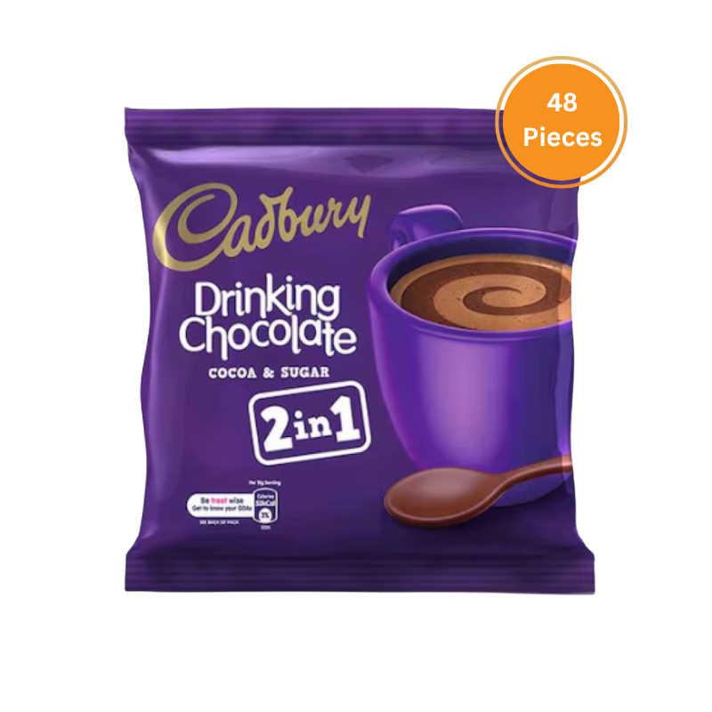 Cadbury Drinking Chocolate 90G Satchet Box 48 Pieces
