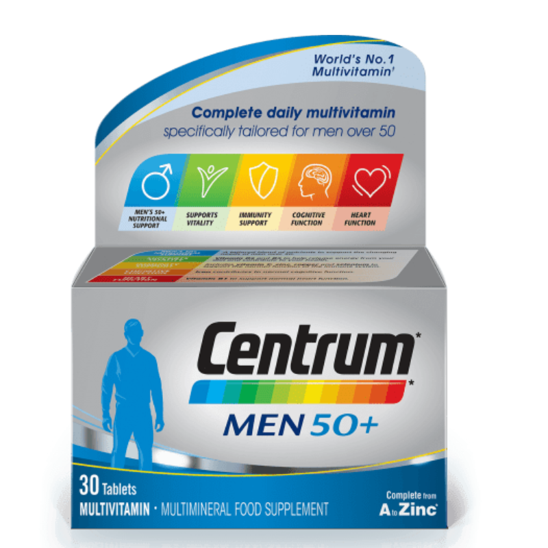Centrum 50+ Men Tablets 30'S