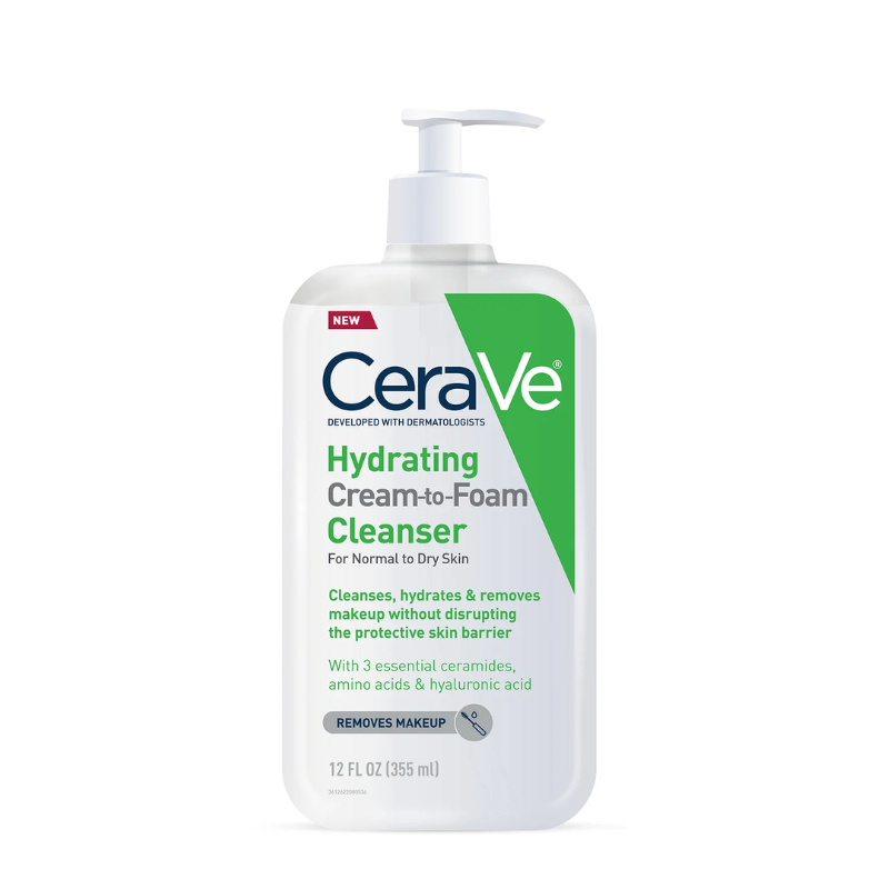 Cerave Hydrating Cream To Foam Cleanser 236Ml