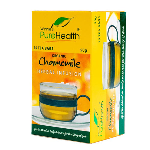 Organic Pure Charmomile  Herbal Infusion 50G