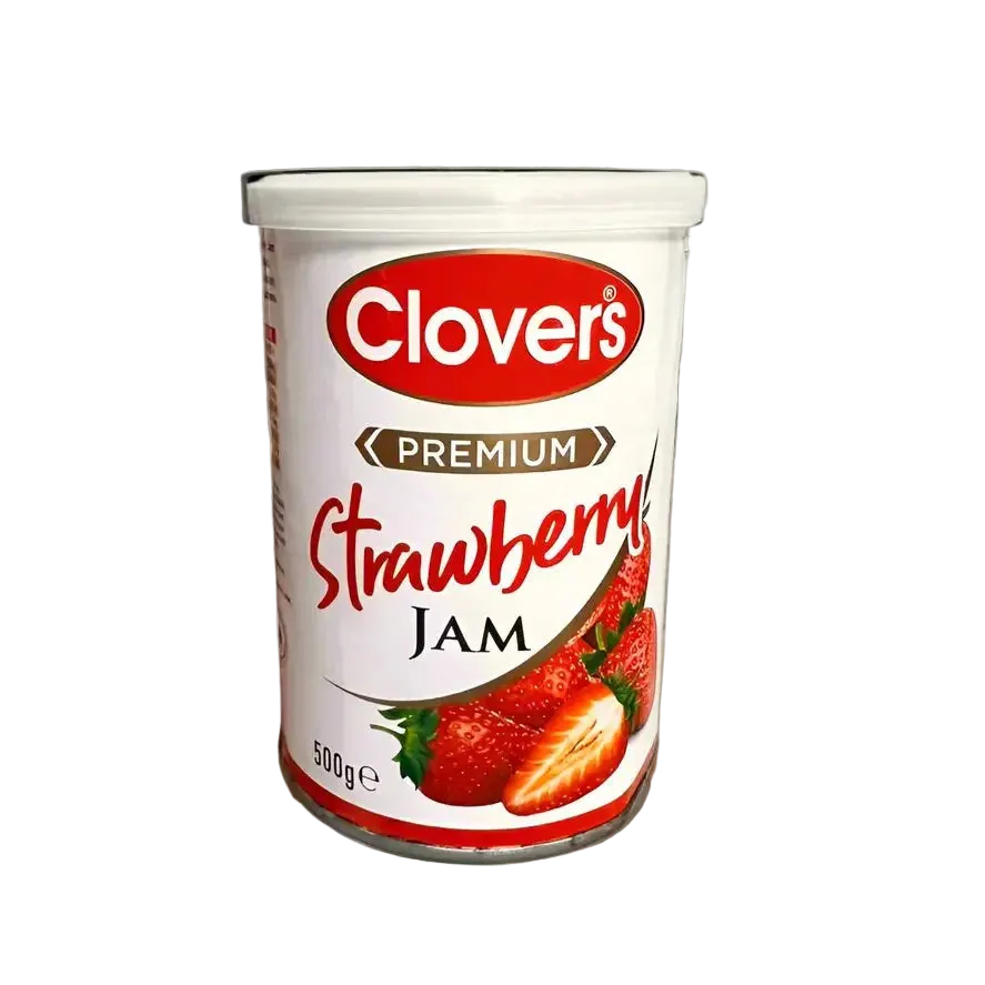 Clovers Strawberry Jam 500Gm