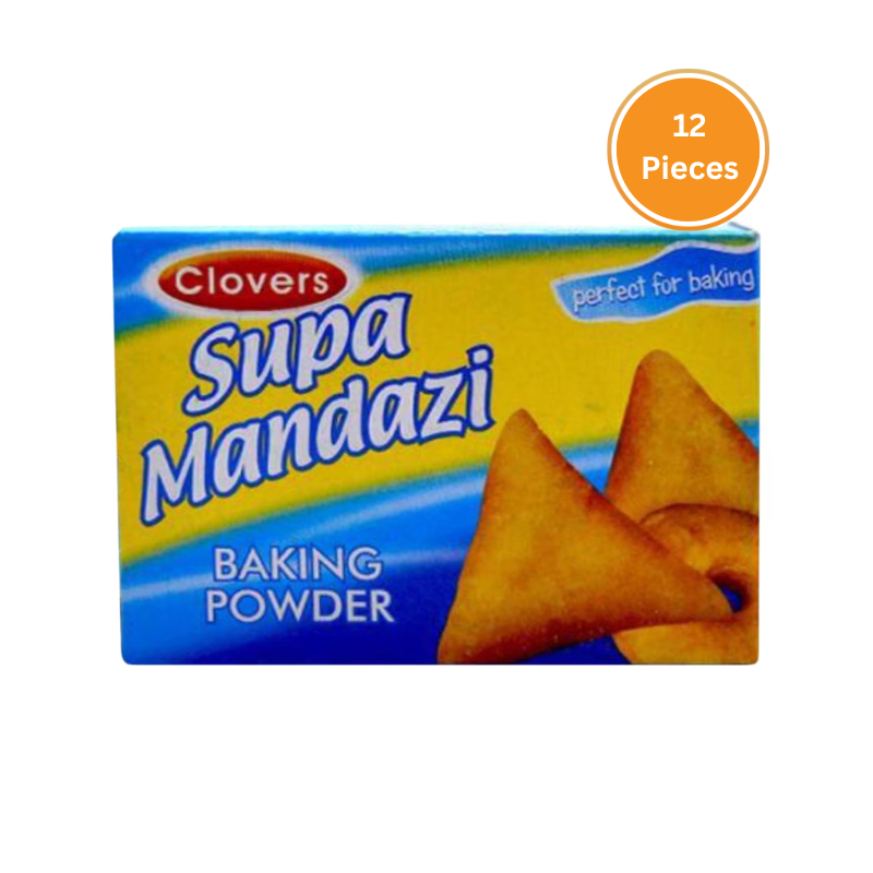 Clovers Mandazi Baking Powder 90Gm 12 Pieces