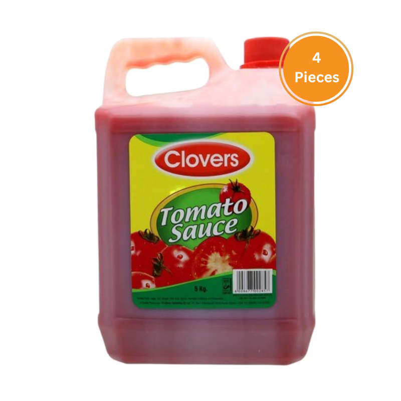 Clovers Tomato Sauce 5Kg Box 4 Pieces