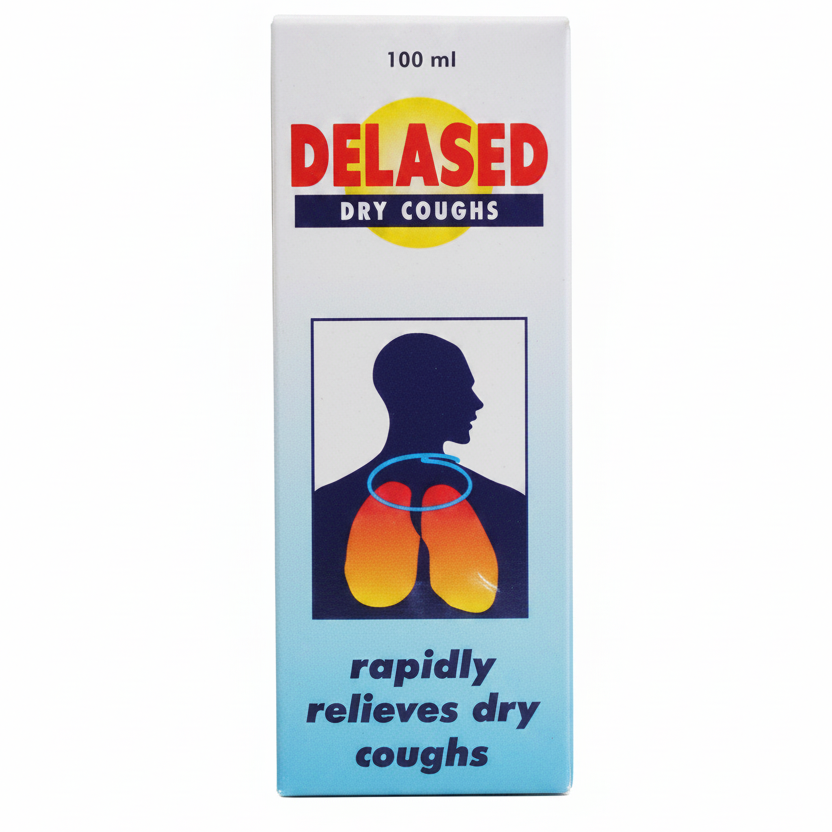 Delased Dry Syrup 100Ml