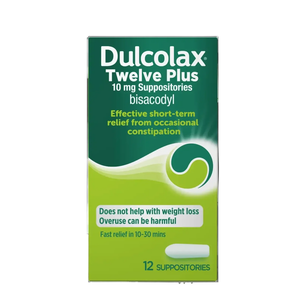 Dulcolax 10mg suppositories 12`s