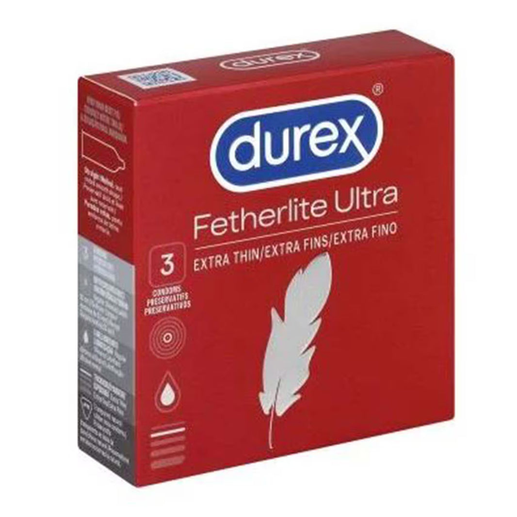Durex Featherlite Ultra Condoms 3`S